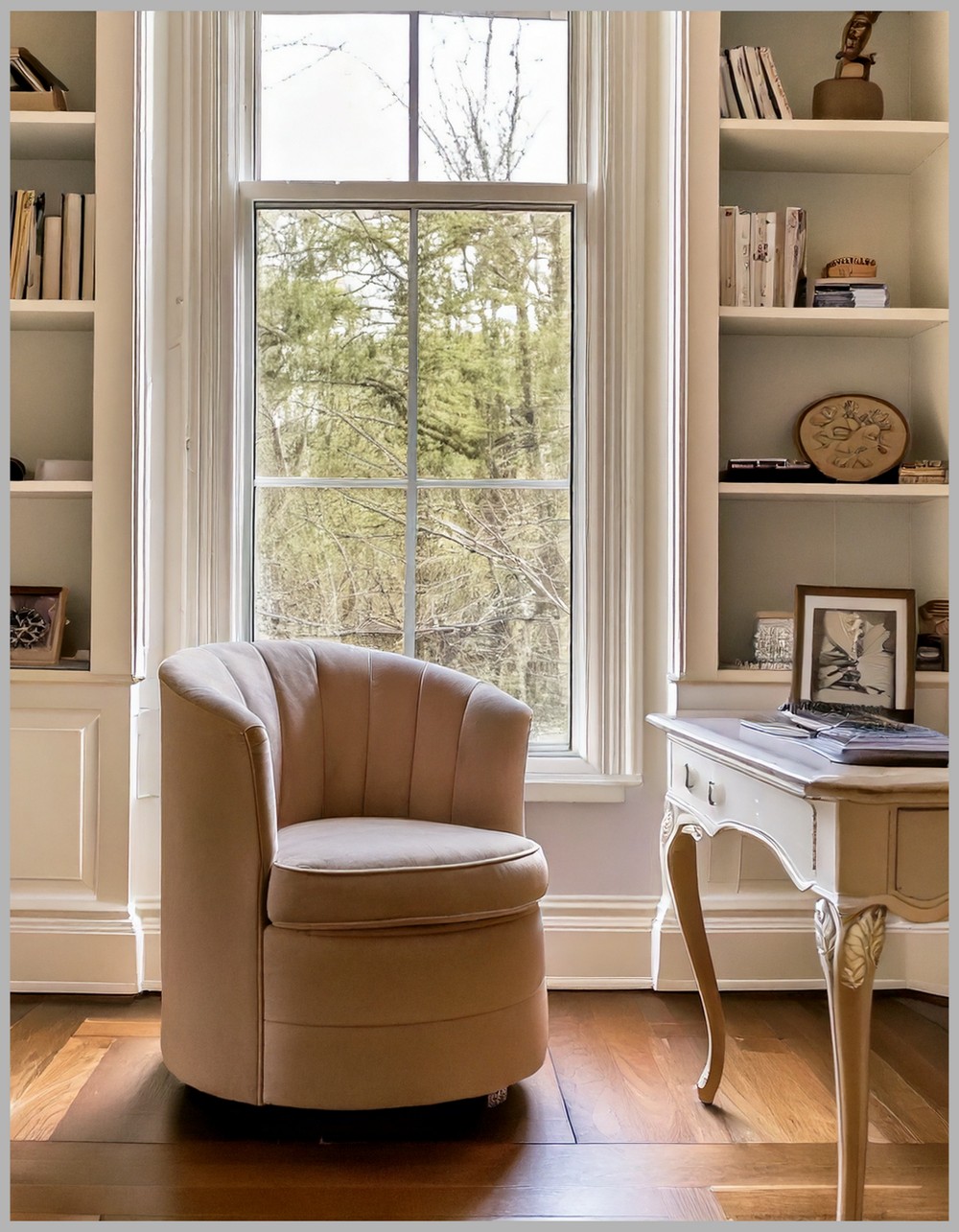 Airy Study Nook Transitional Grace