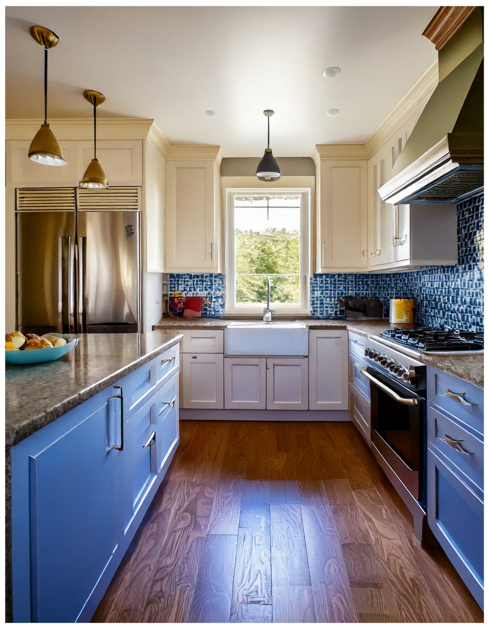 Bold Kitchen Backsplash