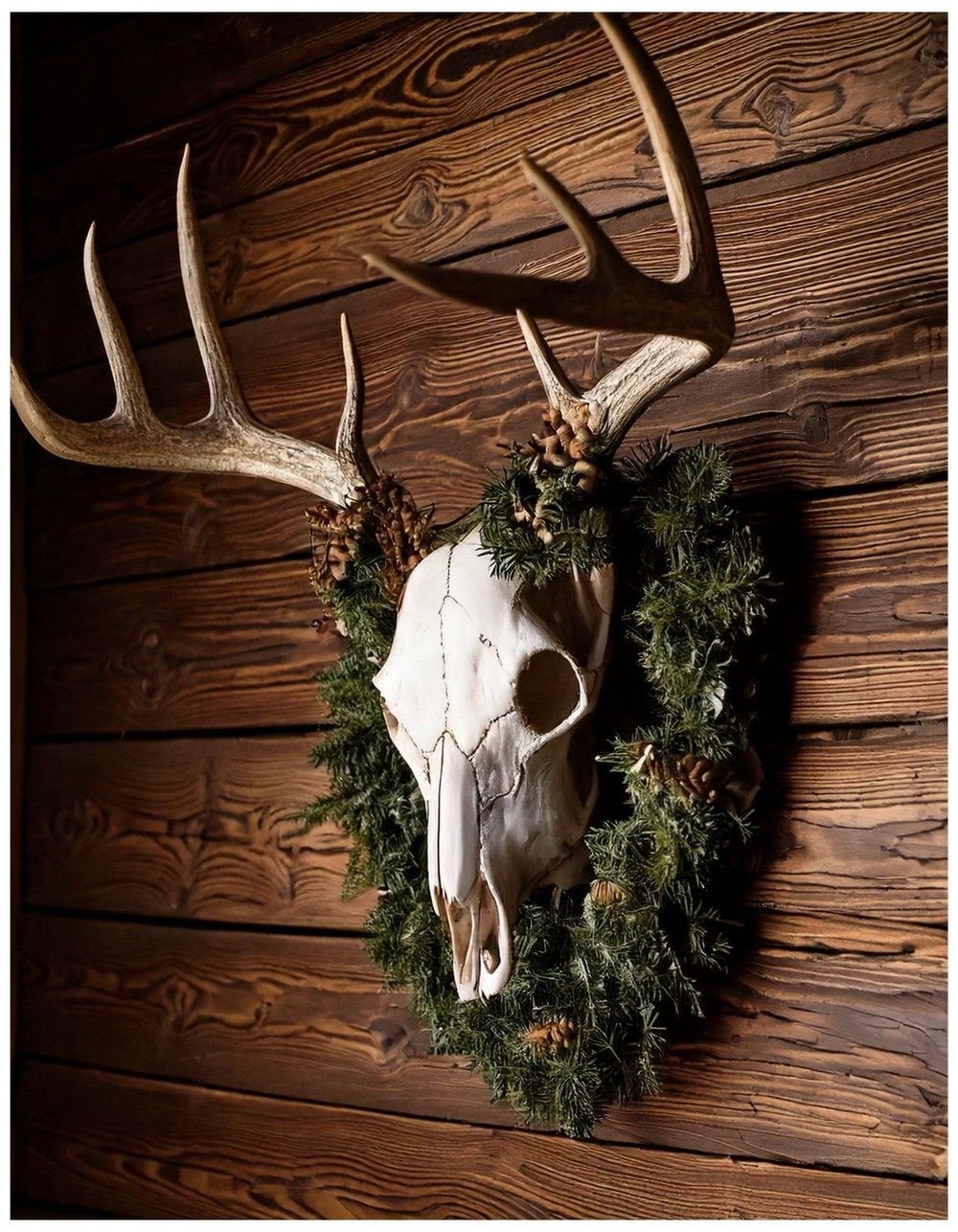 Botanical Skull Adornments