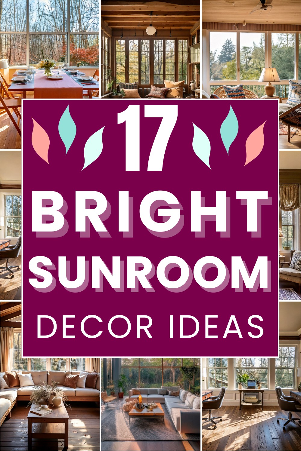 Bright Sunroom Decor Ideas