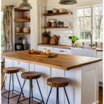 Bright and Airy Farmhouse Kitchen