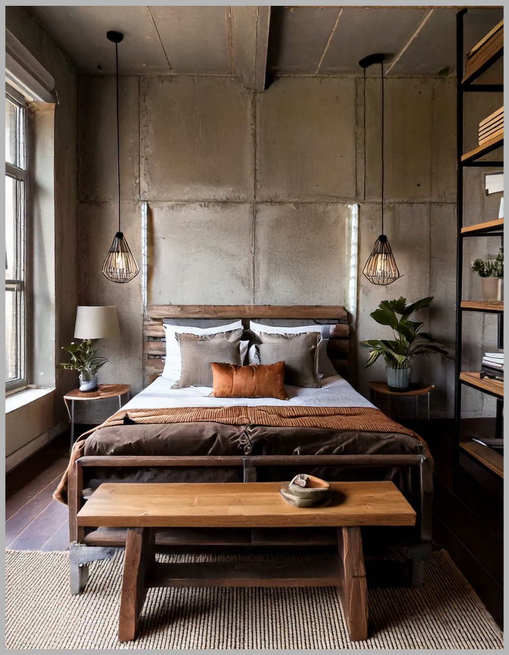 Industrial Edge Bedroom