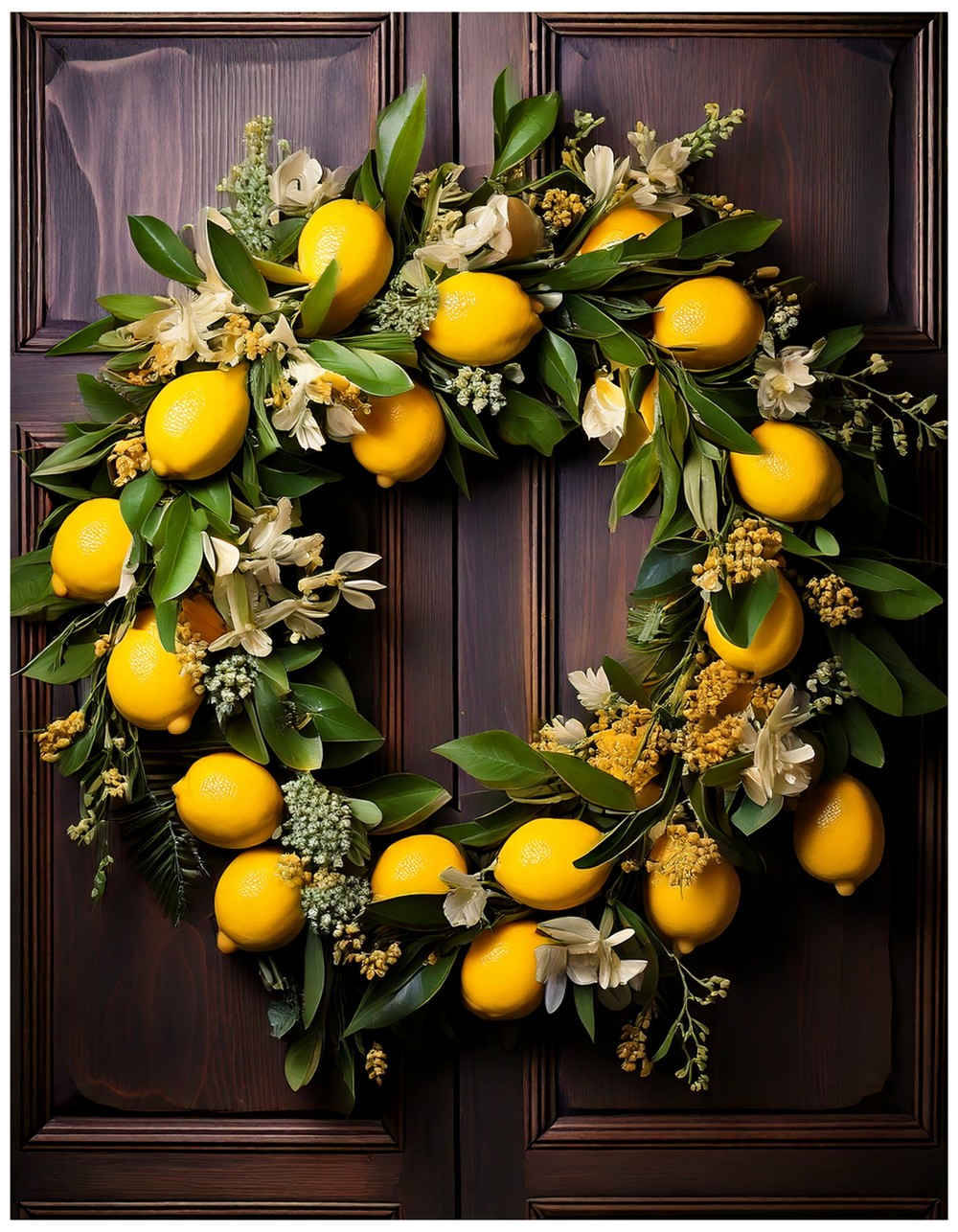 Lemon Wreath