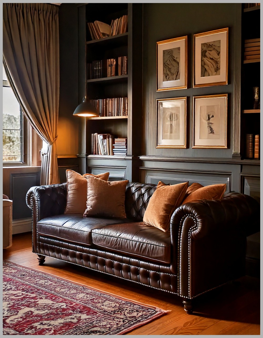 Moody Library Retreat Transitional Charm