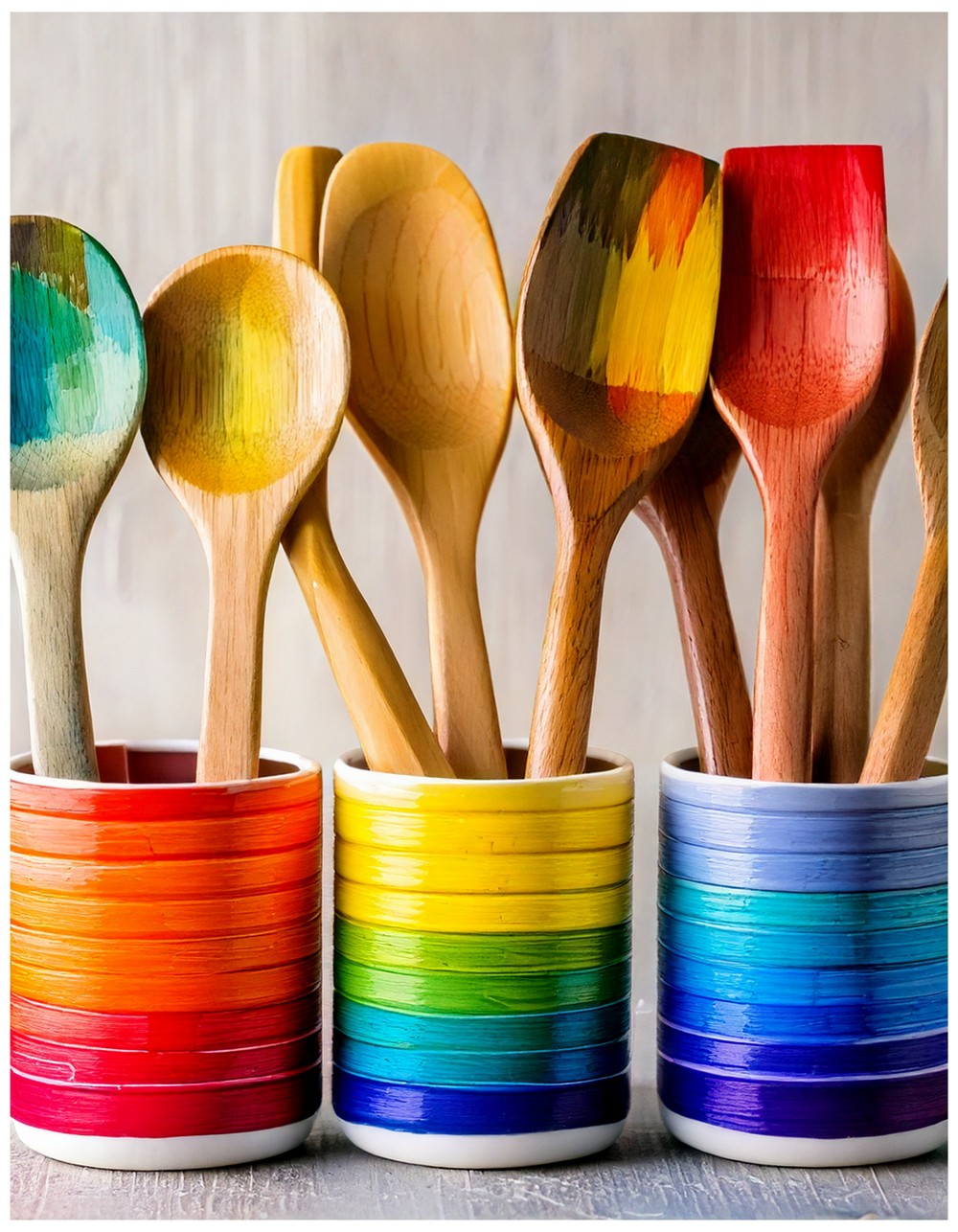 Painted Utensils