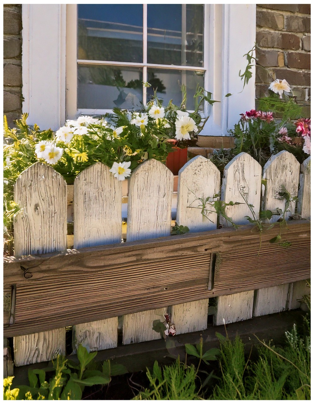 Picket Fence Window Box