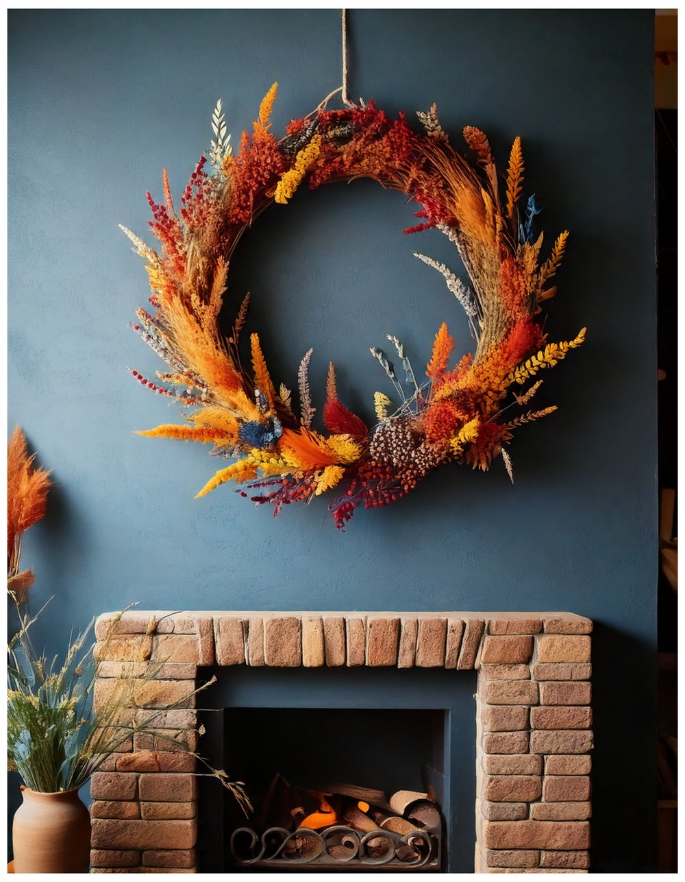 Rainbow Wreath