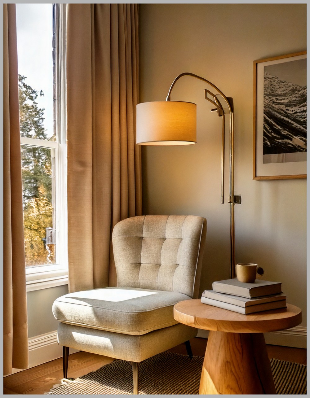 Sunny Reading Spot Transitional Calm