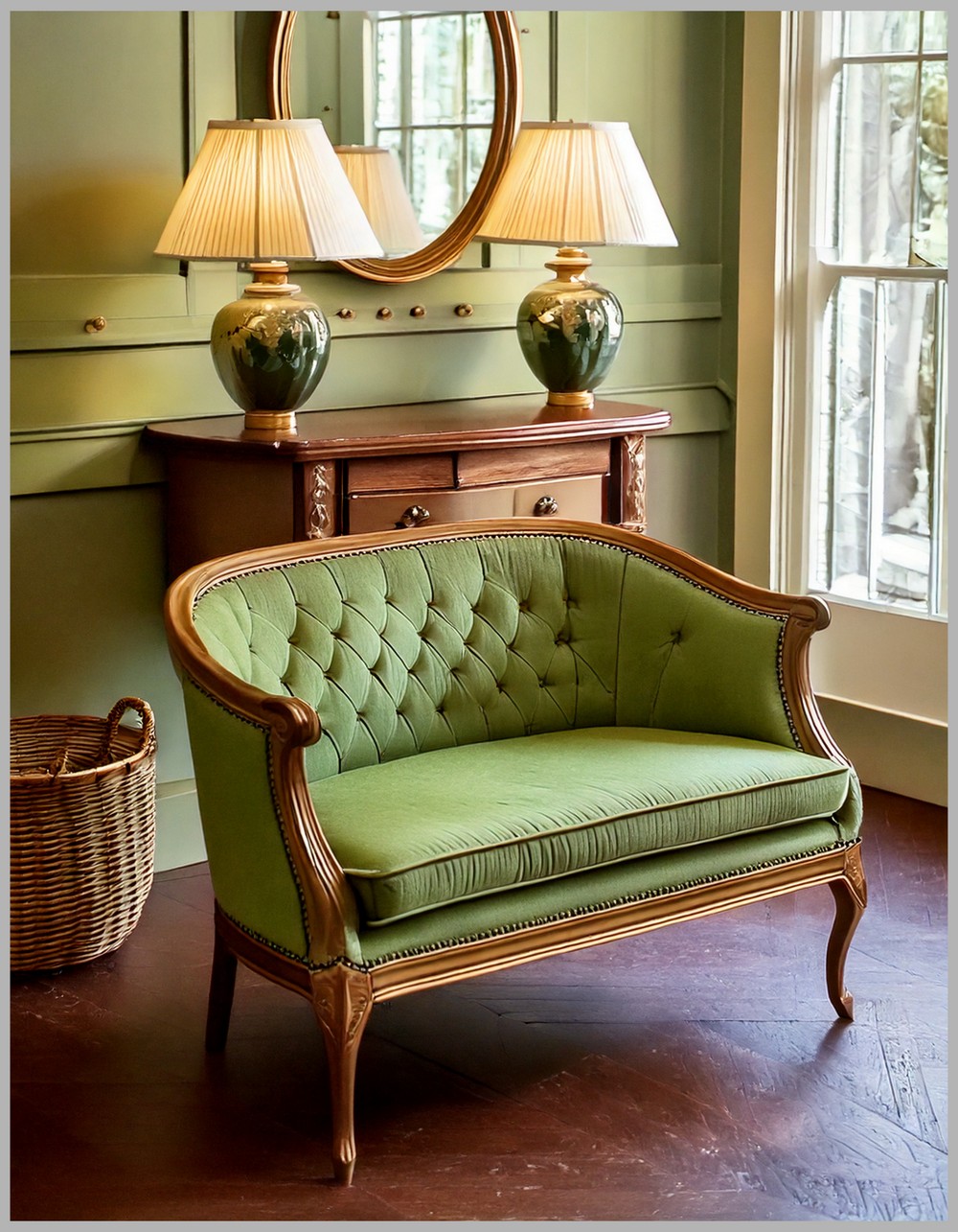 Vintage-Inspired Nook Transitional Character