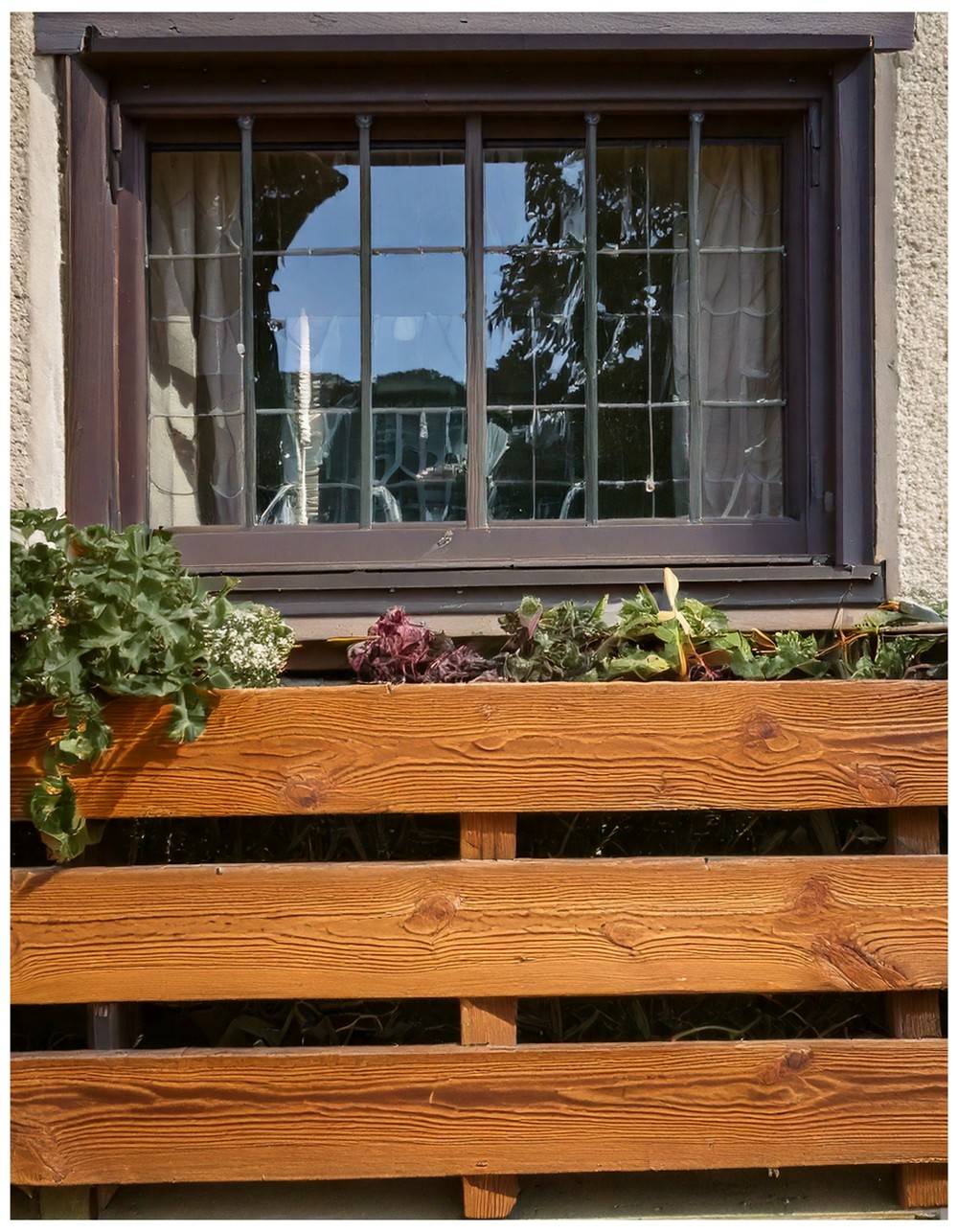 Wood Pallet Window Box