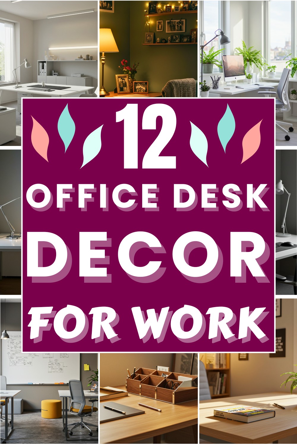 12 Office Desk Decor For Work