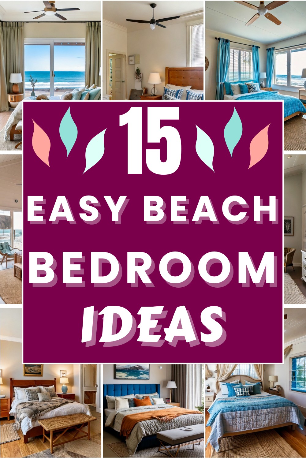 14 Easy Beach Bedroom Ideas