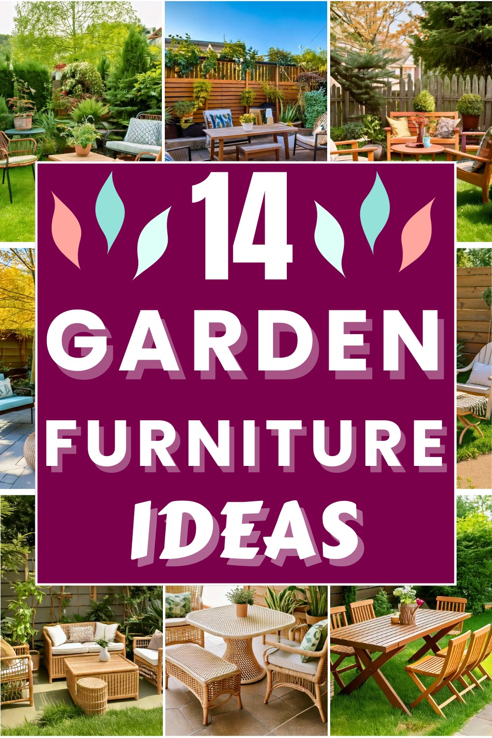 14 Garden Furniture Ideas