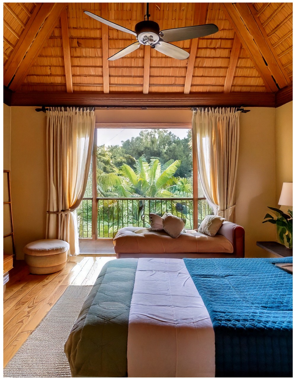 Add Big, Bold Leafy Plants