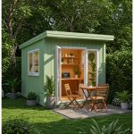 Backyard Container Office Shed