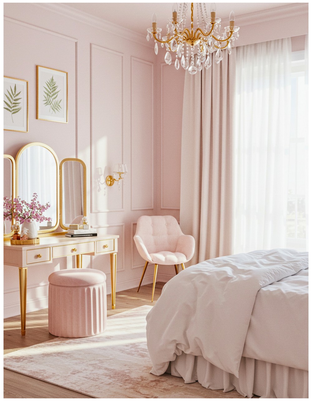 Blush Bombshell Walls