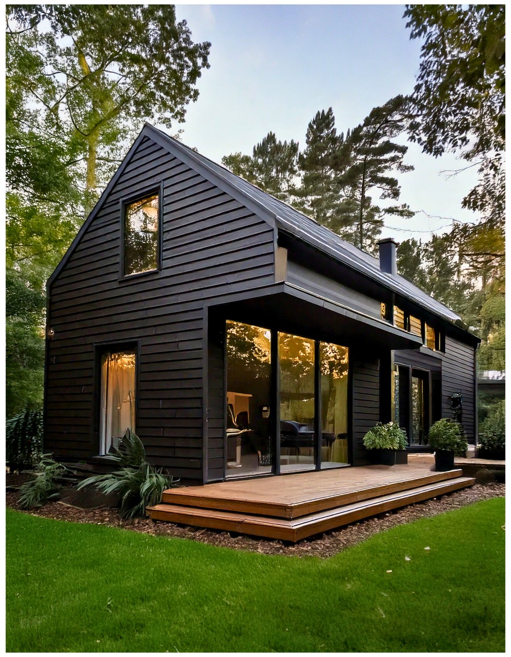 Chic Black Exterior
