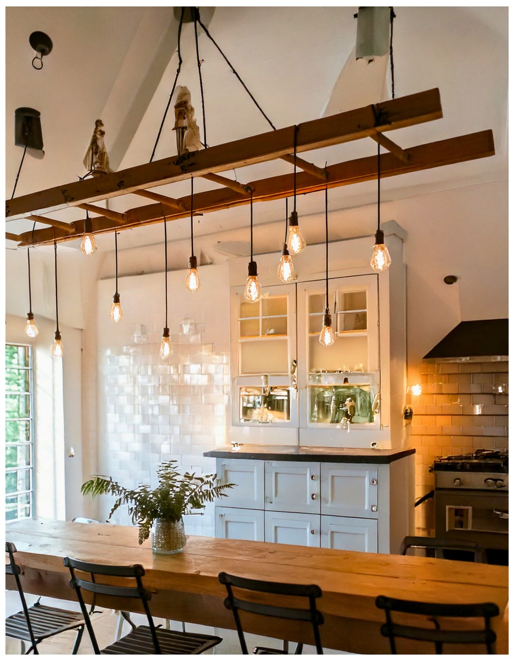 Combine it With Industrial Lighting