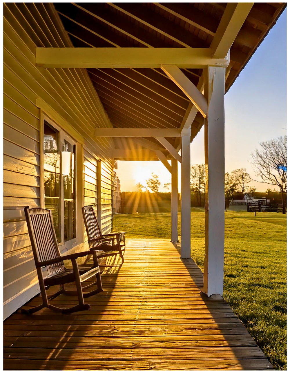 Country Chic with Wrap-Around Porch