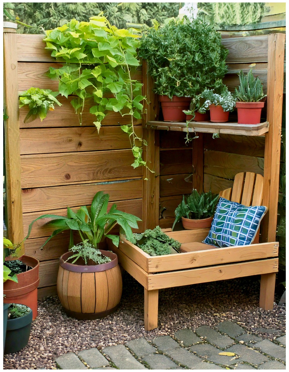 DIY Garden Bench: Sit and Enjoy