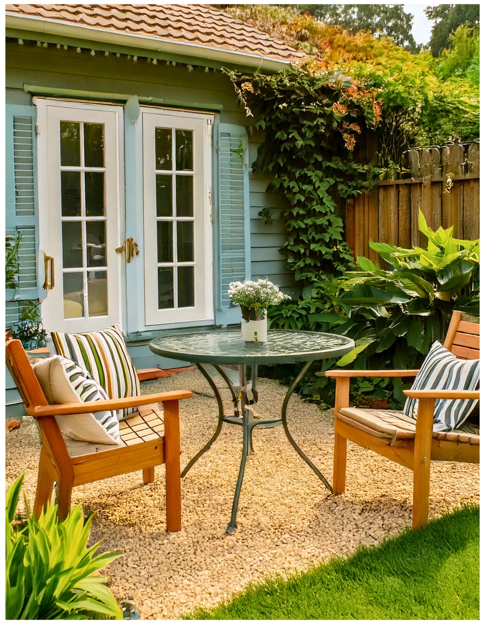 Garden Swings. Because Why Wouldn’t You