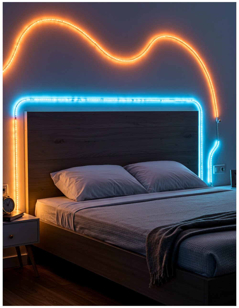 Glowing Rope Light Outline