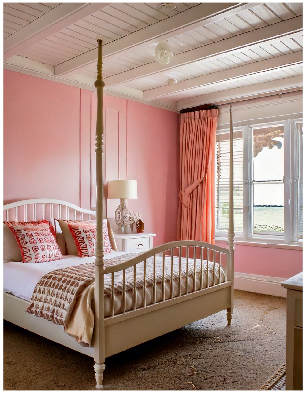 Incorporate Seashell and Coral Decor