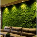 Large moss walls