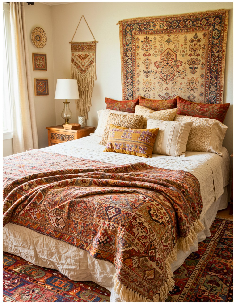 Layered Textiles Rugs, Pillows & Throws