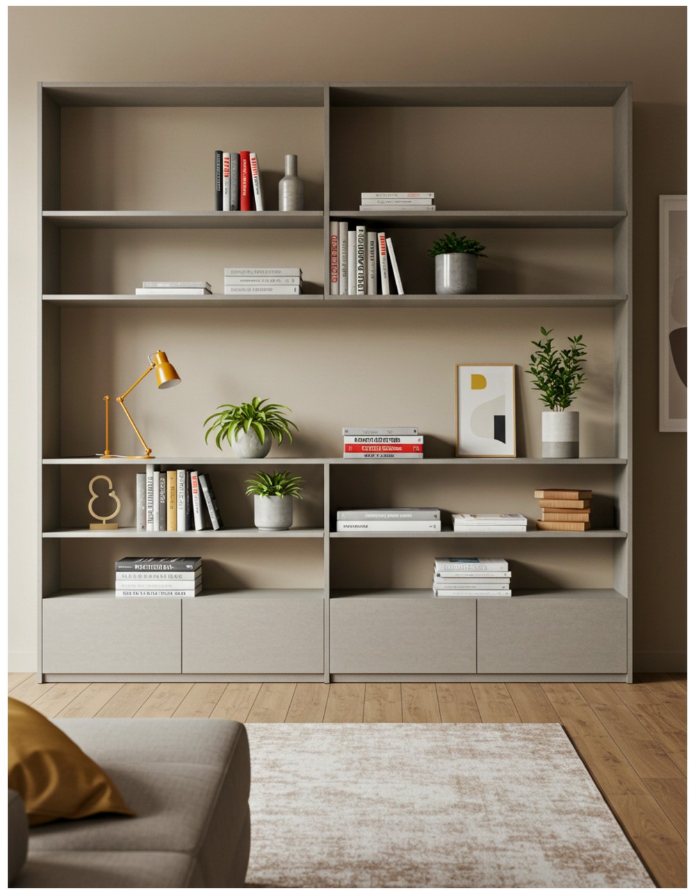 Low Profile Shelving