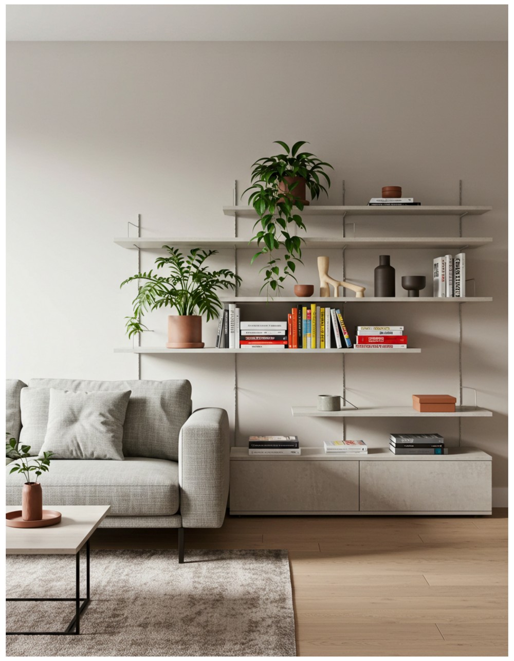 Low Profile Shelving