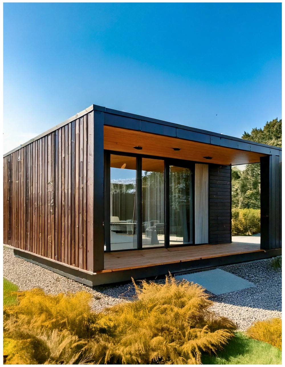 Off-Center Stacked Design