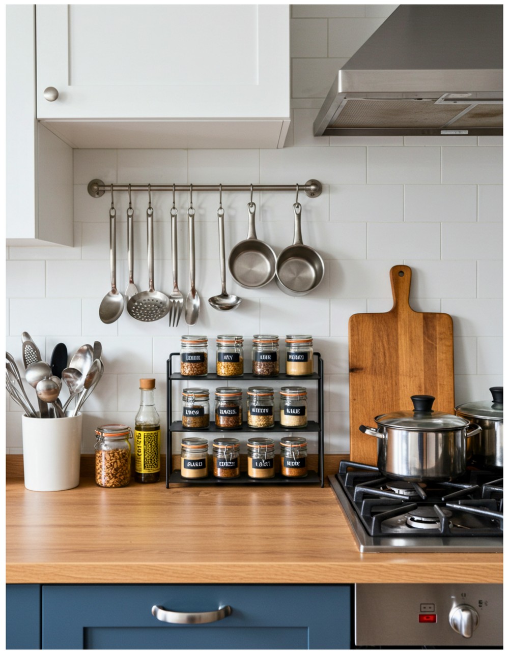 Organized Cooking Station