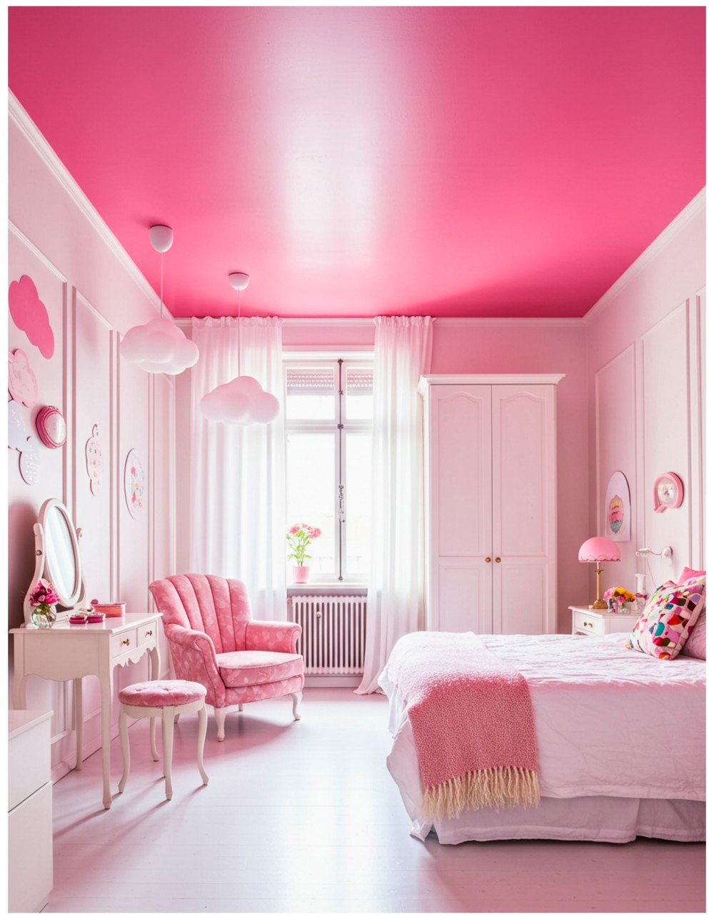 Pink Ceiling Surprise