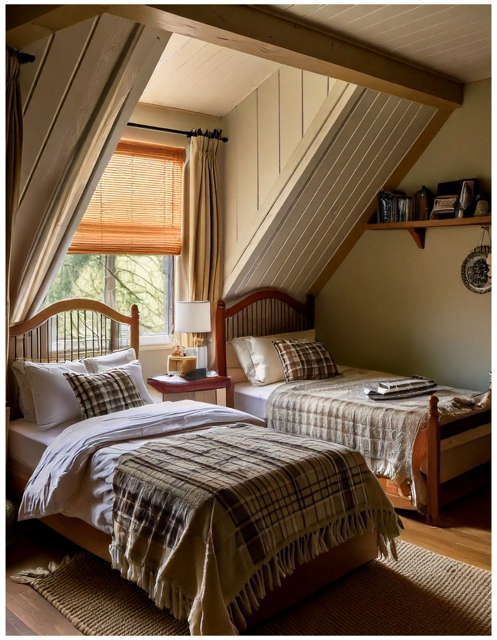 Roman Shades: Clean and Classic