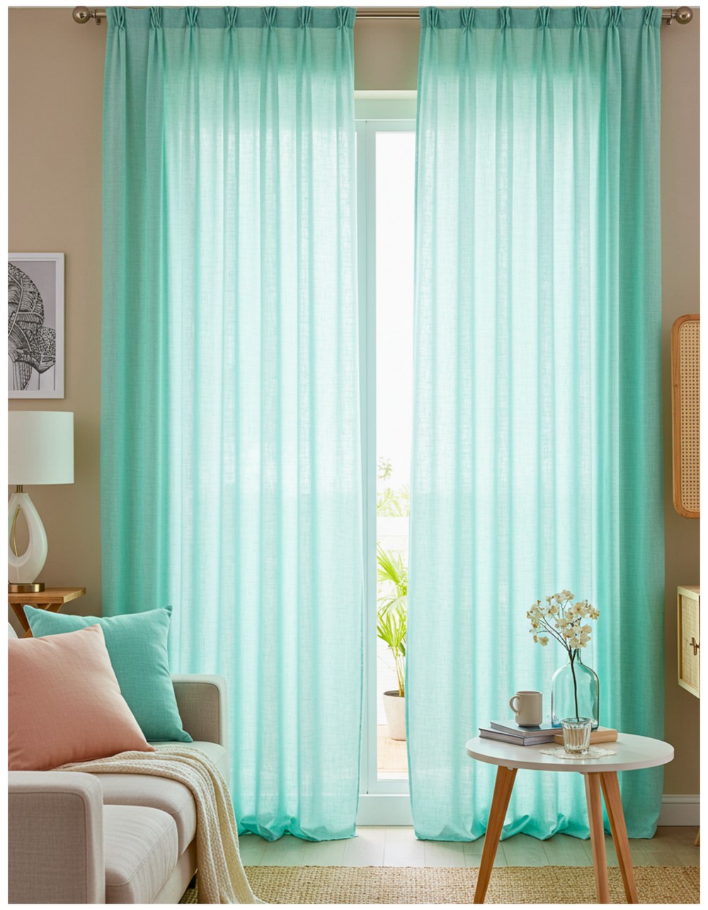 Seafoam Sheer Serenity