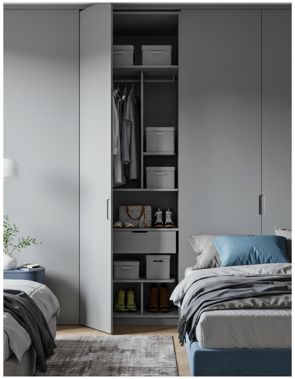 Shelving in Closet Doors