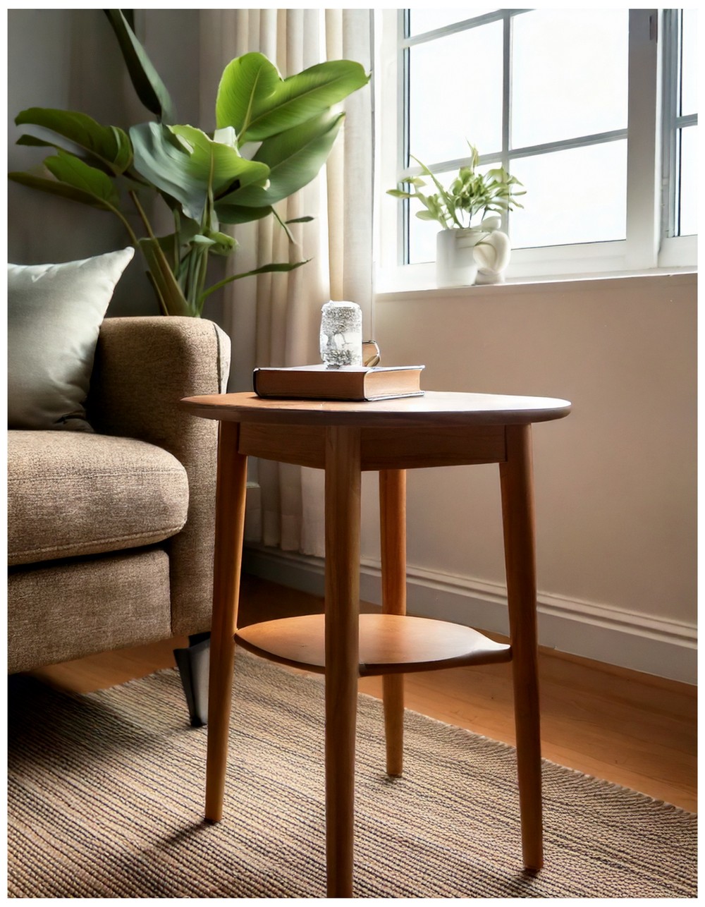 Teakwood side table