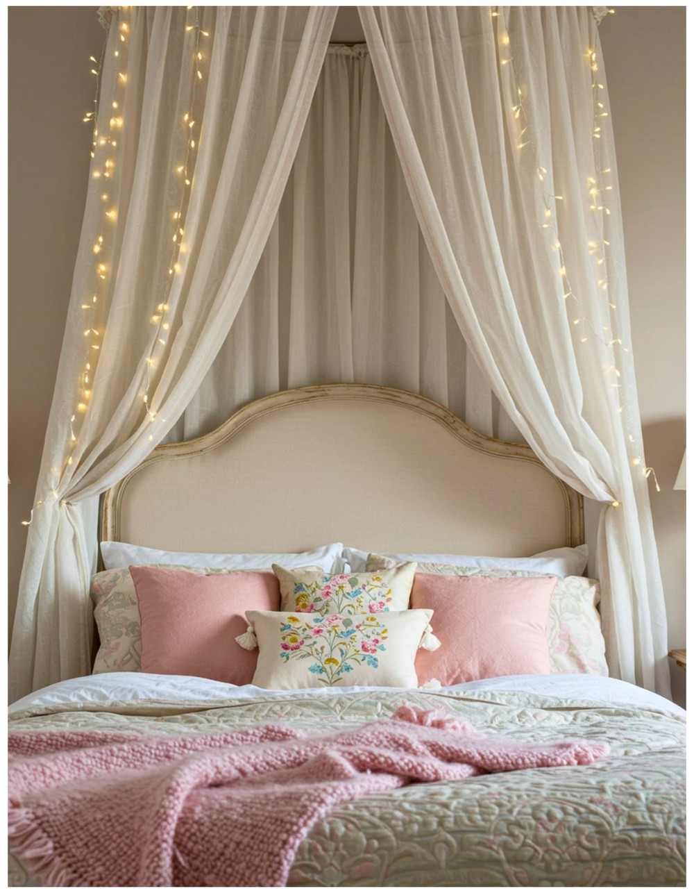 The Charming Canopy Headboard