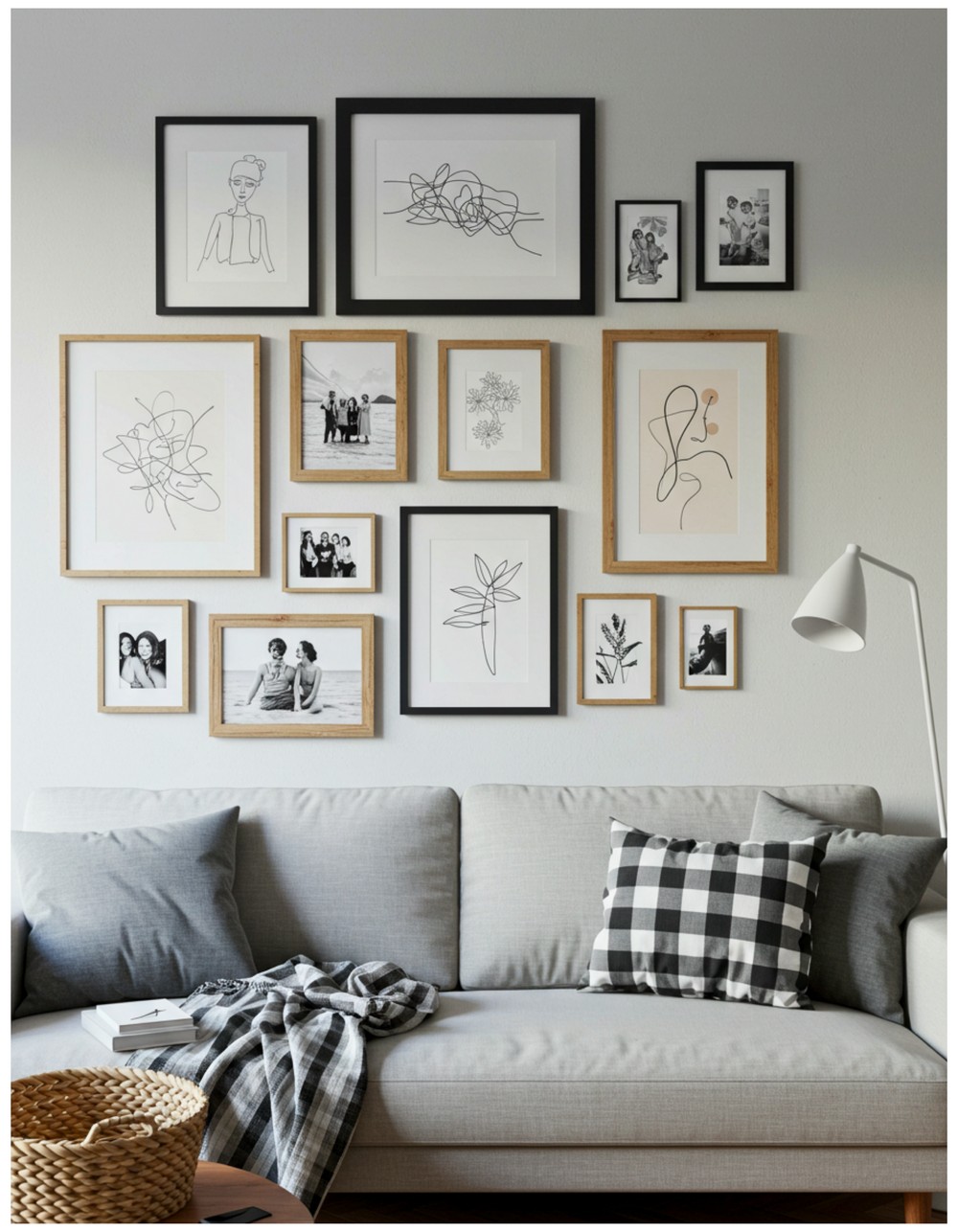 The Imperfectly Perfect Gallery Wall