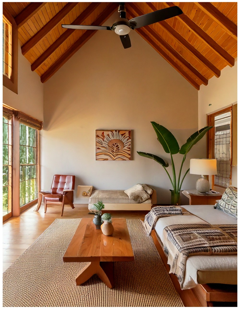 Use Ceiling Fans that Fit the Theme