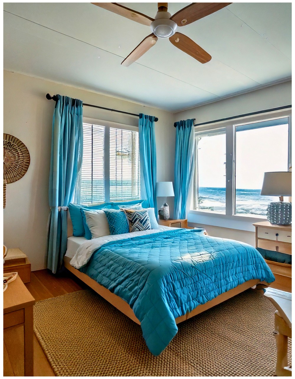 Use Coastal-Inspired Artwork (Not Cliché)