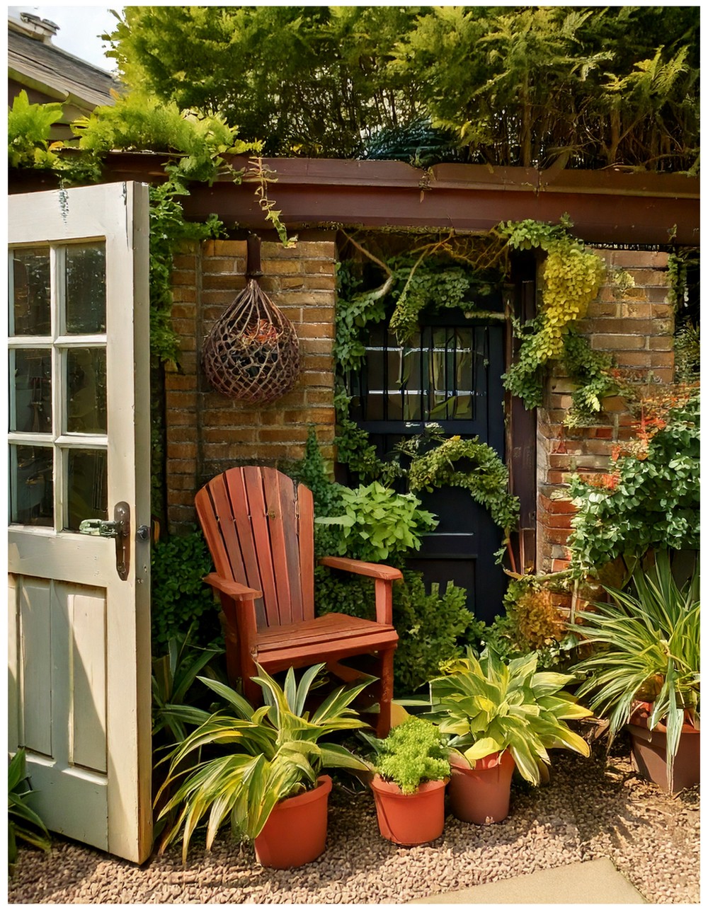 Use Tall Hedges for Privacy