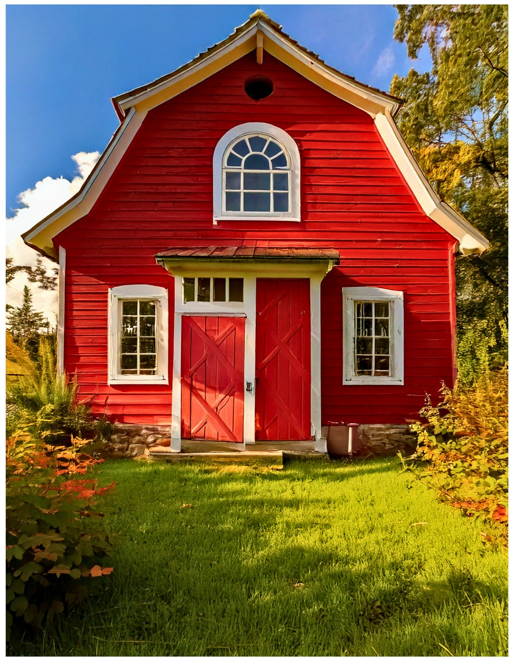 Vintage Red Barn Revival