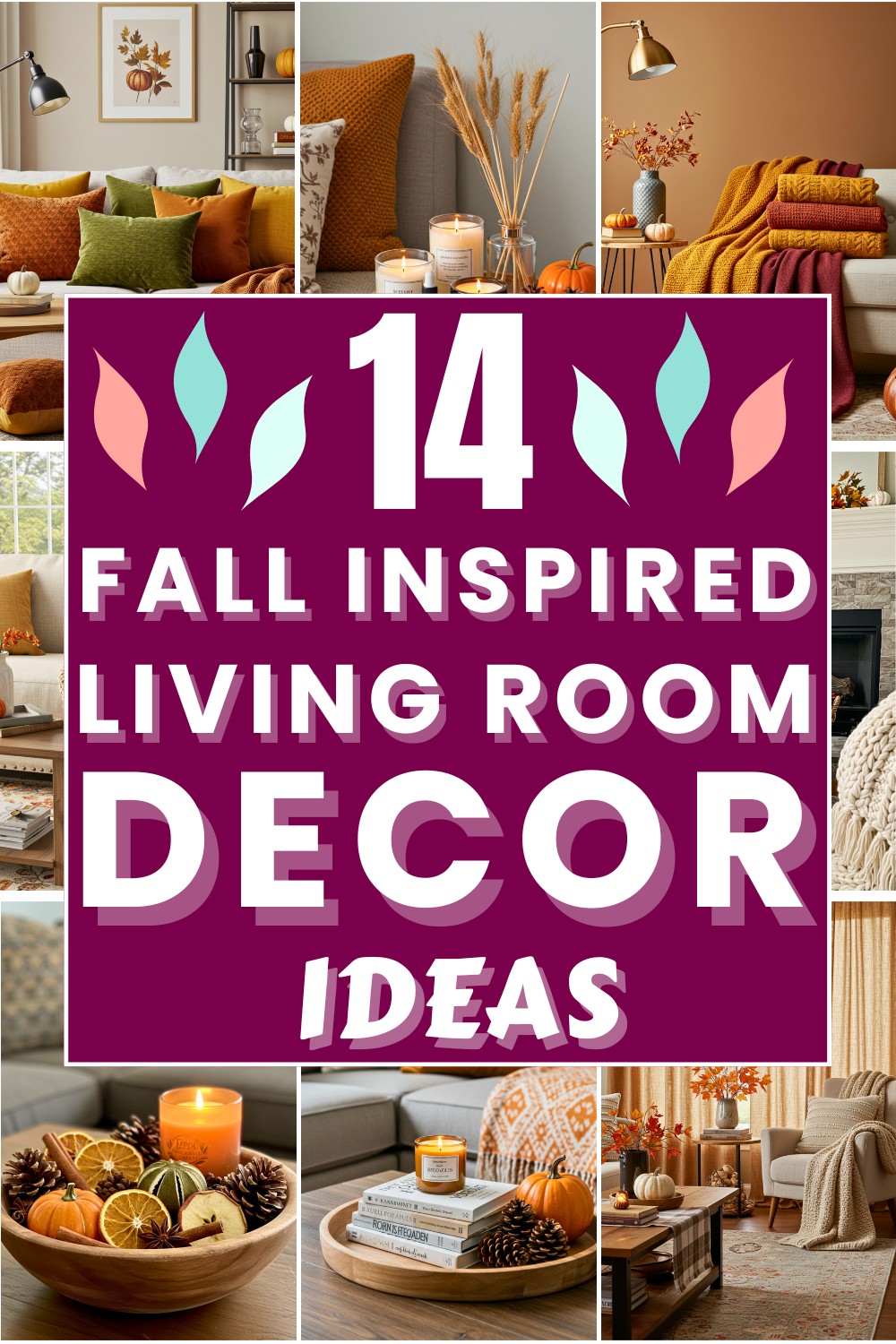 14 Fall-Inspired Living Room Decor Ideas