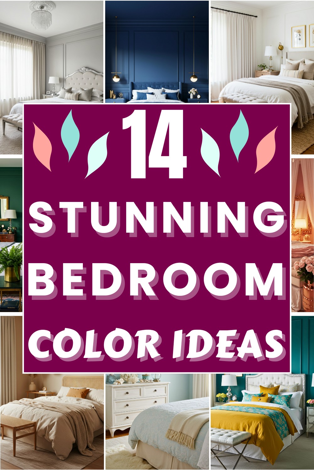 14 Stunning Bedroom Color Ideas