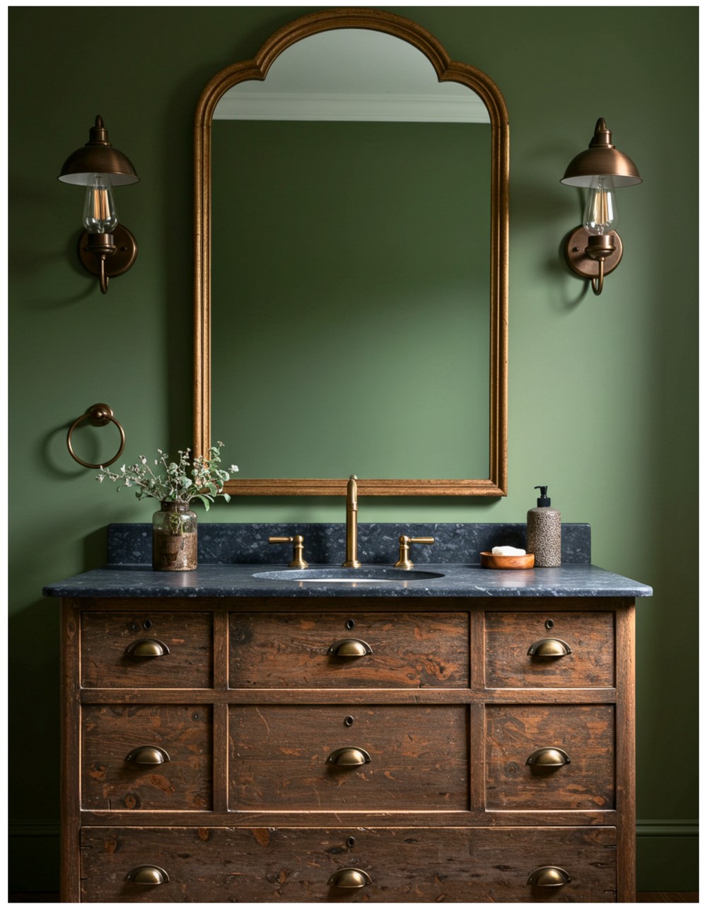 Antique Bronze Wall Lights