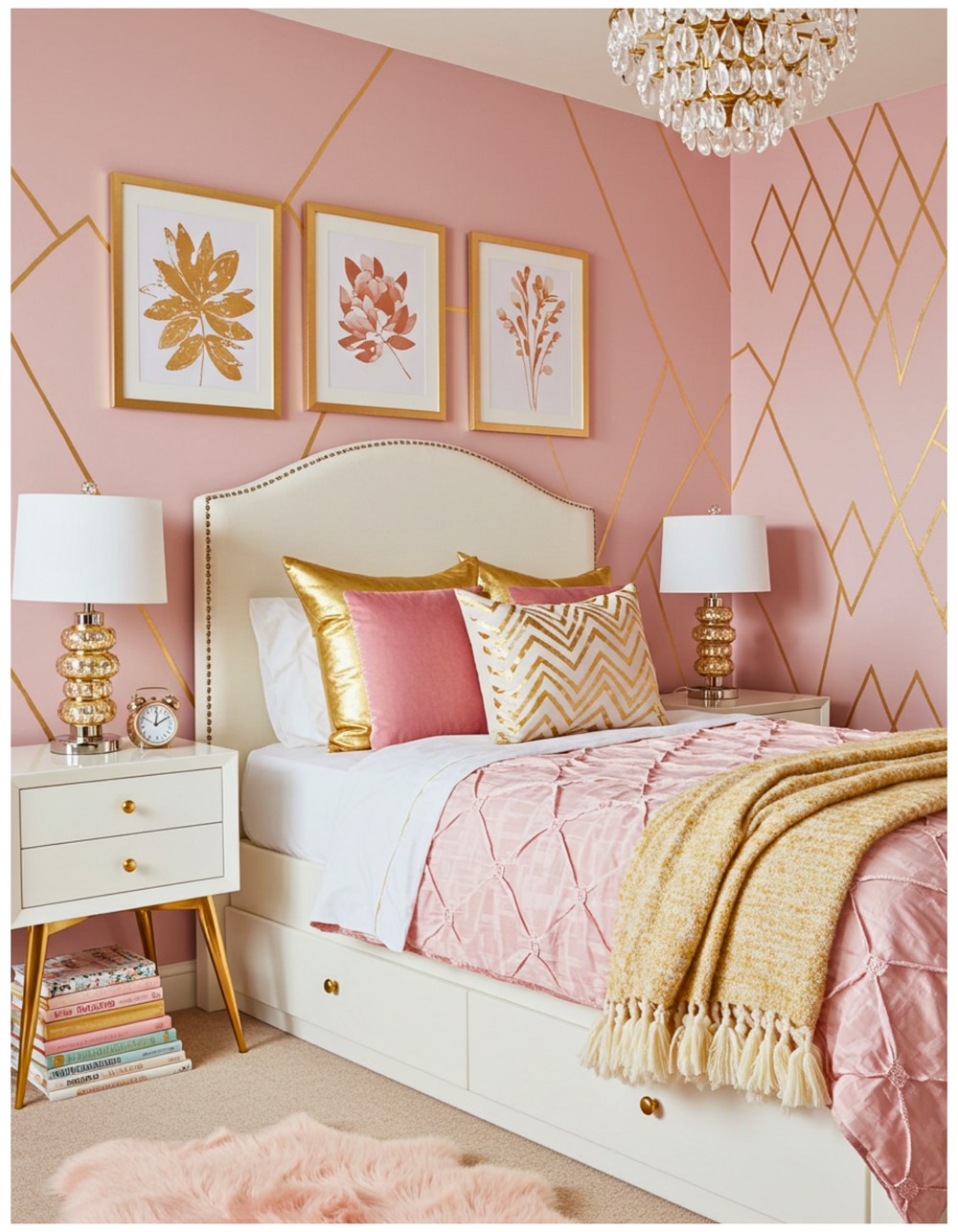 Blush Pink and Gold