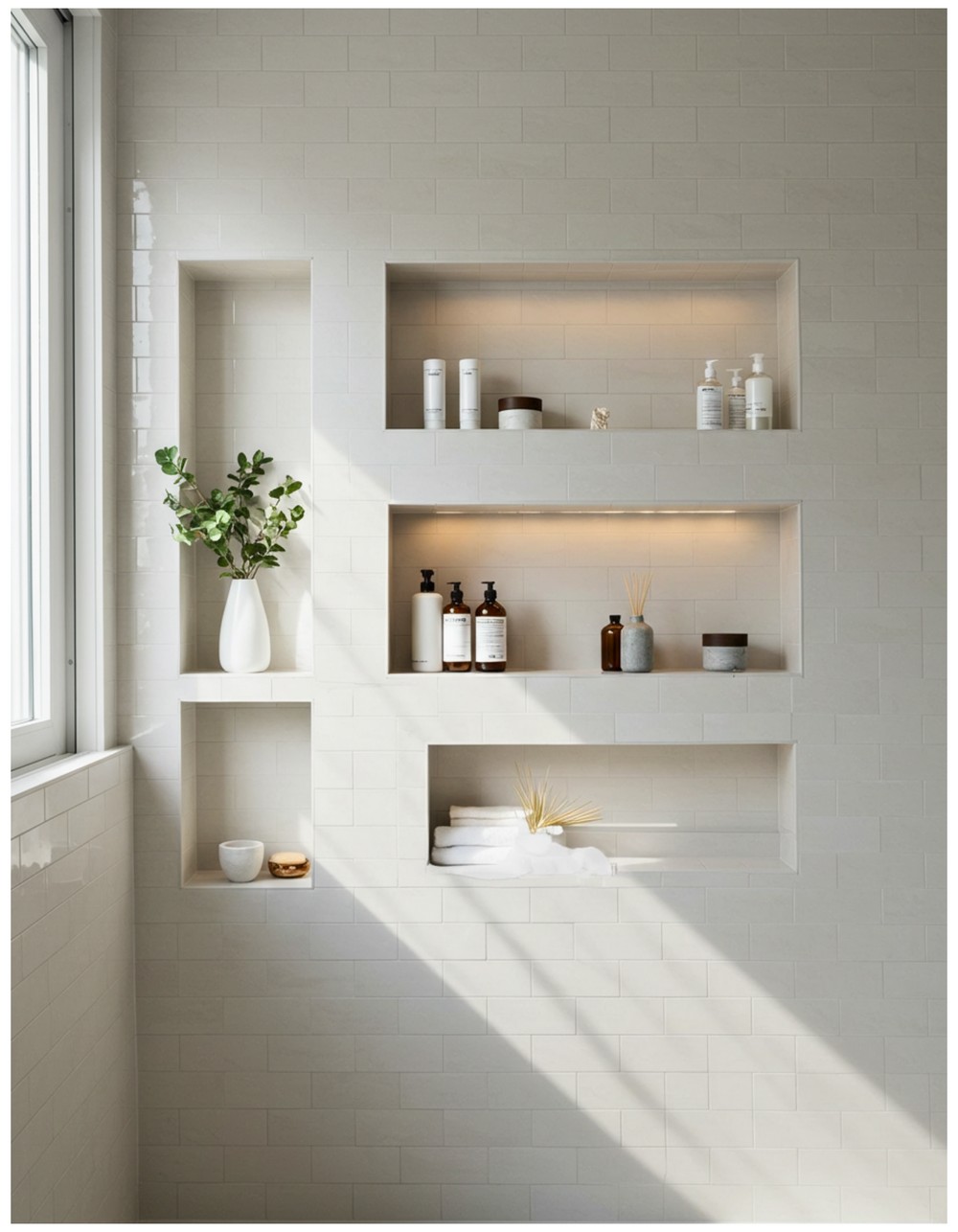 Built-In Niches Smart & Stylish Storage