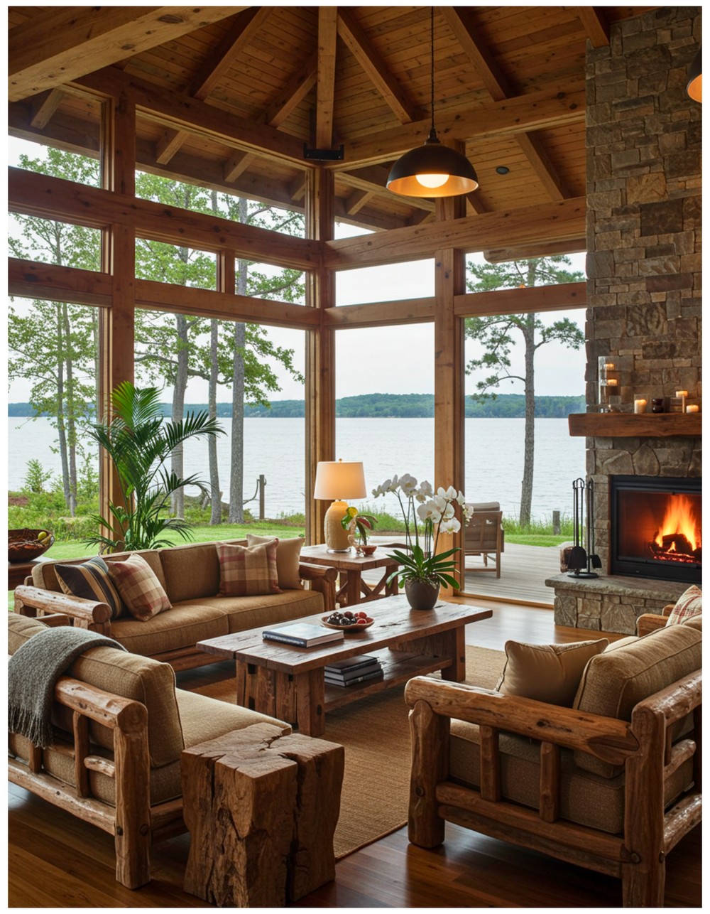 Captivating Lakehouse Design for a Cozy Retreat